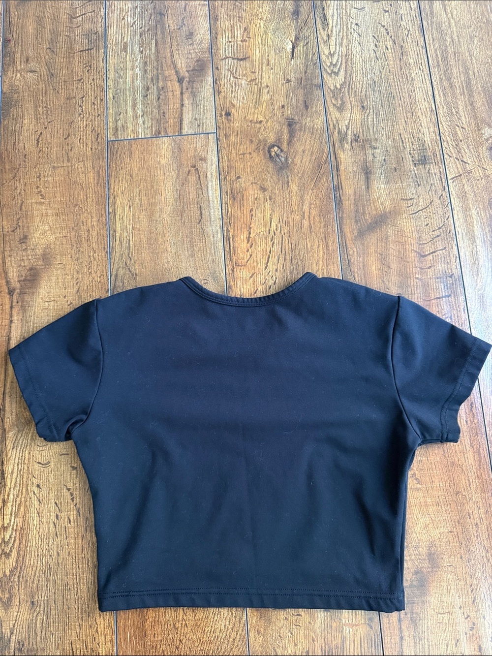 Darc Sport Black Crop Tee - Picture 2 of 3